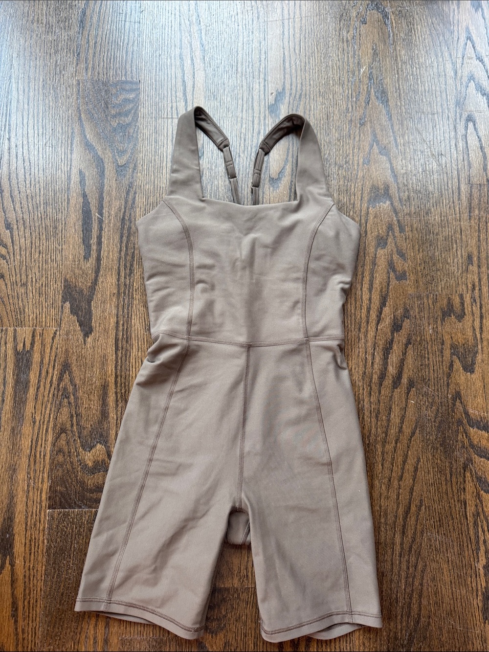 YPB Brown One-Piece Active Romper